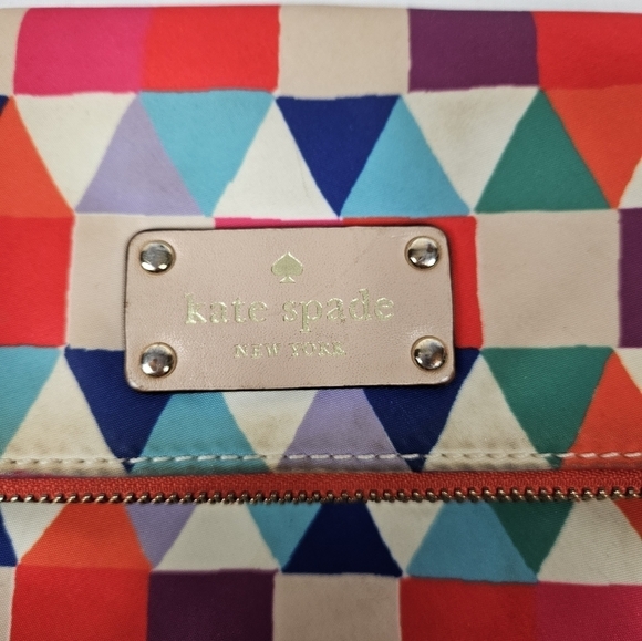 Kate Spade Colorful‎ Pueblo Tile Geometric Crossbody Purse Handbag Women's - Picture 2 of 12